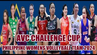 AVC CHALLENGE CUP 2024PHILIPPINE WOMENS VOLLEYBALL TEAMALAS PILIPINAS viralvideo pvlupdates avc [upl. by Oicafinob]