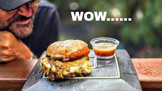 This Is the ULTIMATE French Onion Soup Burger  See Why  Tony Beef Copycat Cooked LIVE [upl. by Hpesojnhoj433]