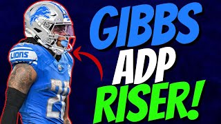 Jahmyr Gibbs Fantasy ADP is SKYROCKETING MUSTHAVE or MUSTAVOID RB in Fantasy Football [upl. by Nawoj590]