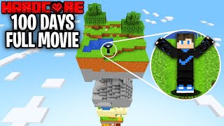 Minecraft but i survived 100 days on one chunkgone wonrg😭onechunk 100daysinminecraft minecraft [upl. by Laroy]