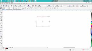 Corel Draw Tips amp Tricks How to make a Trapezoid to exact dimensions [upl. by Htilil]