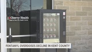 Fentanyl overdose deaths decreasing in Kent County and across the nation [upl. by Plumbo]