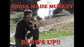 I Shot a Musket And it Blew up in my Face [upl. by Ellednek]