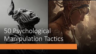 ChatGPT List 50 Psychological Manipulation Tactics With Explanations [upl. by Obau]