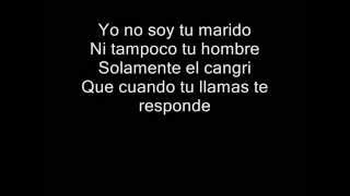 Nicky Jam  Yo No Soy Tu Marido  Con letra [upl. by Halima221]