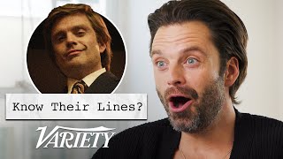 Does Sebastian Stan Know Lines From His Most Famous Movies amp TV Shows [upl. by Hesketh685]