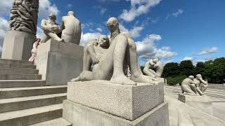 Frogner Park The Vigeland Park Oslo City [upl. by Omik]