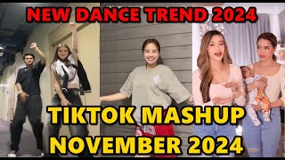 TIKTOK DANCE MASHUP NOVEMBER 2024  TIKTOK DANCE TREND 2024 [upl. by Cristi37]