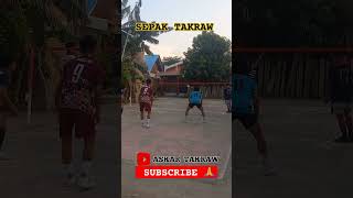 Sepak Takraw Game sepaktakraw shorts [upl. by Asil36]