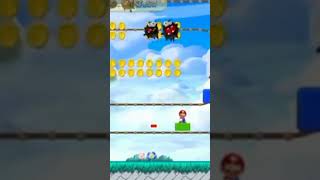 Super Mario Bros U Fuzzy Alert  Gold Medal Challengeytshorts trendingshorts trendinggame [upl. by Edurtreg111]