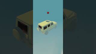 Cars vs Giant Water Pit  Which Car Can Pass Giant Water Pit To Reach The Ship youtubeshorts [upl. by Suertemed]