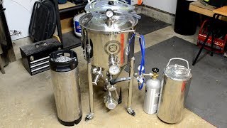 CF10 Spike Conical Unitank Fermenter A HandsOn Review [upl. by Gelasius]