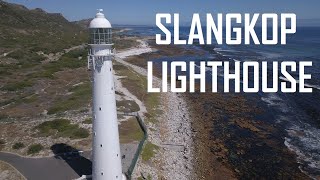 Slangkop Lighthouse in Kommetjie Cape Town Western Cape South Africa [upl. by Ellimahs]