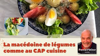 Faire sa macédoine de légumes et mayonnaise maison [upl. by Nileek771]