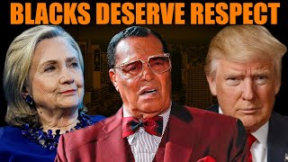 Blacks deserve respect  Minister Louis Farrakhan questions Americas systemic racism [upl. by Nahraf]