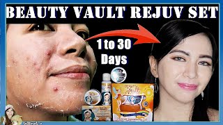 1 to 30 days Beauty Vault Premium Rejuvenating Set Honest Review [upl. by Araldo]