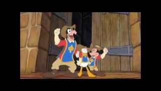 Sneek Peek Sora and The Three Musketeers Starring Mickey Donald and Goofy [upl. by Otnas700]