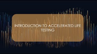 Accelerated Life Testing ALT [upl. by Gleason303]