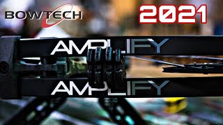 Bowtech 2021 Amplify Bow Review Mikes Archery [upl. by Oicnecserc]