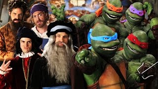 Artists vs TMNT Epic Rap Battles of History [upl. by Kcaz]