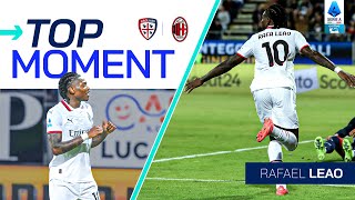 Rafa Leao Comes Back With a Bang  Top Moment  CagliariMilan  Serie A 202425 [upl. by Farrah]