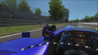 Assetto Corsa Monza  Lotus Exos 125 Stage 1  Thrustmaster T818 amp Ferrari SF1000 Wheel in PCVR [upl. by Newmann552]