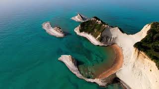 Grecja Korfu Greece Κέρκυρα Corfu May Island Guide Beautiful Views Drone Mavic Air2 4K [upl. by Iives952]