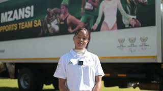 Mzansi meet Caitlin Rooskrantz a Bidvest OPEX Gymnast [upl. by Nigen602]