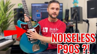 The BEST P90 Pickup On The Market Fralin Noiseless P90 Demo [upl. by Meehahs]