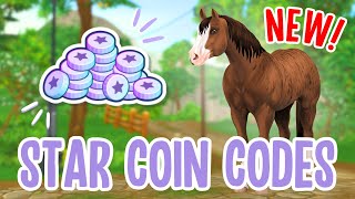 NEW STAR COIN CODES IN STAR STABLE amp MORE COMING SOON [upl. by Juditha]