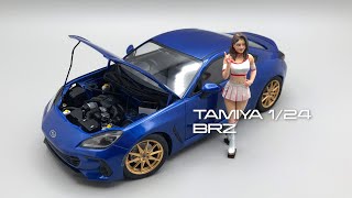 TAMIYA 124 SUBARU BRZ ZD8 FULL BUILD [upl. by Evan440]