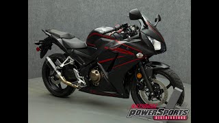 2018 HONDA CBR300R  National Powersports Distributors [upl. by Shirlie263]