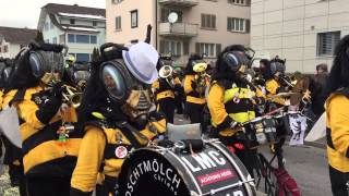 Loschtmölch am Krienser Fasnachtsumzug in Kriens Luzerner Fasnacht [upl. by Bohner68]