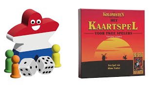 speluitleg Kolonisten van Catan het Kaartspel voor Twee Spelers [upl. by Ttezil720]