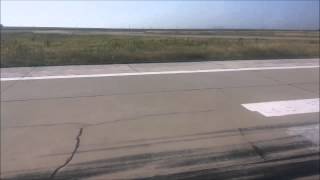 Landing at Burgas airport Bulgaria [upl. by Greenlee214]