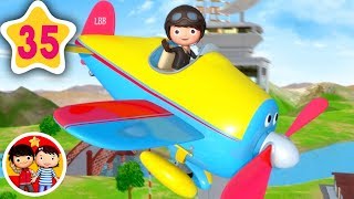 La canción de los aviones de colores  Nanas para bebés  Little Baby Bum  Canciones Infantiles [upl. by Halimaj]