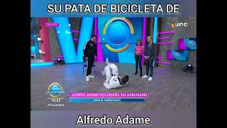 PATADA DE BICICLETA DE ALFREDO ADAME  JEAN CLAUDE VAN DAMME VS ALFREDO ADAME 😂🤣 [upl. by Annaira878]