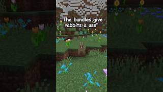 When Minecraft gives rabbits a use [upl. by Stanwin]