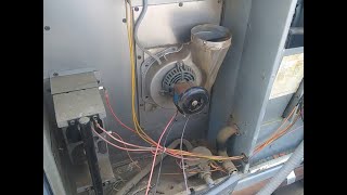 Hvac Goodman Inducer draft motor [upl. by Hidie]