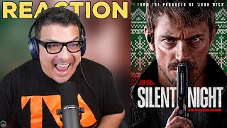 SILENT NIGHT 2023 Official Trailer REACTION  John Woo  Joel Kinnaman  Lionsgate [upl. by Avan]