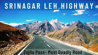 Leh Ladakh To Srinagar Road Trip  Zojila Pass  Kargil War Memorial  Drass  Kashmir  Nexon AMT [upl. by Neelyad104]