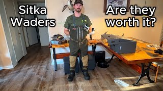 Sitka Delta Zip Wader Unboxing Earth [upl. by Alexio]