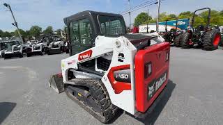 24828  2022 BOBCAT T450 V2 COMPACT TRACK LOADER [upl. by Enilreug]