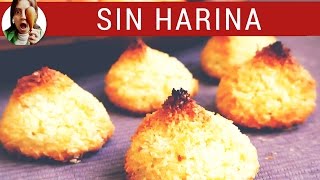 Receta de Coquitos ¡sin harina  Paulina Cocina [upl. by Ehtyaf]