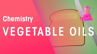 How To Harden Vegetable Oils Through Hydrogenation  Organic Chemistry  Chemistry  FuseSchool [upl. by Adnarrim]