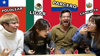 DIFERENCIAS DE PALABRAS entre PAISES LATINOS  Enseño acento Paisa [upl. by Sofko]