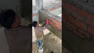 Good Plaster Work Technology Construction Process plaster capcut youtubeshorts shorts [upl. by Anayt]