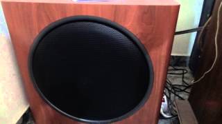 SUPER Audio CD MP3 Hi Fi musicPolkAudio psw 125 Subwoofer [upl. by Eednus723]