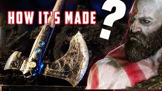 Kratos Axe  Construí o machado do Kratos  God Of War 4 [upl. by Dorren]