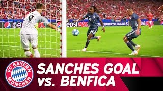 Renato Sanches Goal amp Applause on his Return to Benfica [upl. by Yedorb]